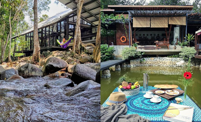 Escape to these riverside retreats located throughout Selangor!