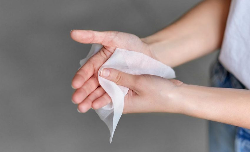 5. Use antibacterial wipes