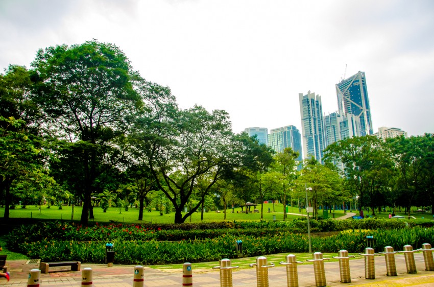 Despite the humidity, some days KLCC park can be a nice place to escape to with a book. 