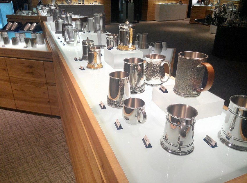 Royal Selangor Visitor Centre - Pewter Tankards