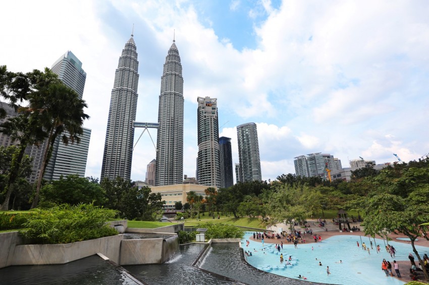 While KLCC is lovely, if you want to escape the mall, the park is right there waiting.