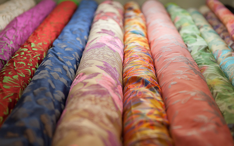 Indonesia is a hotspot for fabric shopping. (Pic credit: Alta Moda) 