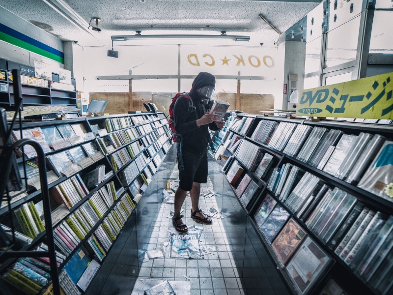A CD shop filled with limited-edition music collection (Pic credit: Keow Lee Loong Photography)