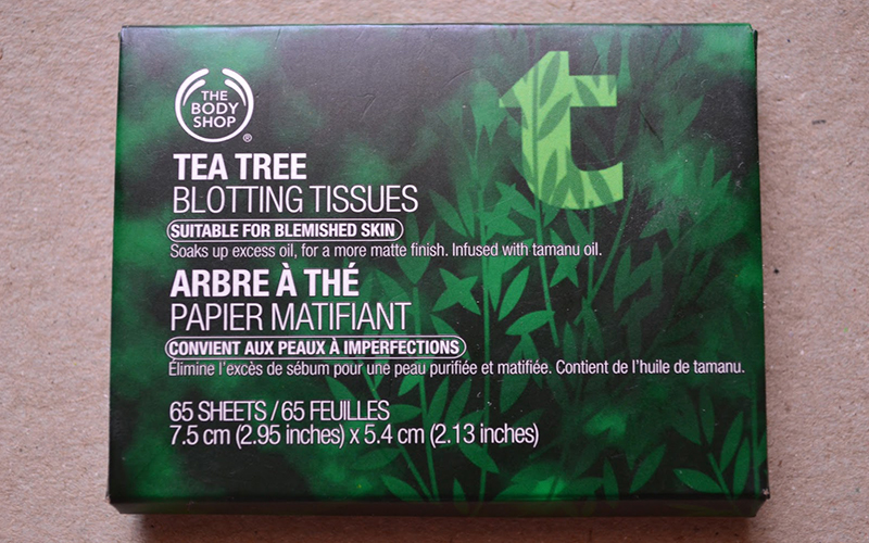 The Body Shop Tea Tree Blotting Tissues (8)