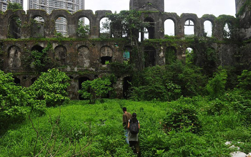 The Shakthi Mills in Mumbai (Pic credit: thenewstribe.com)