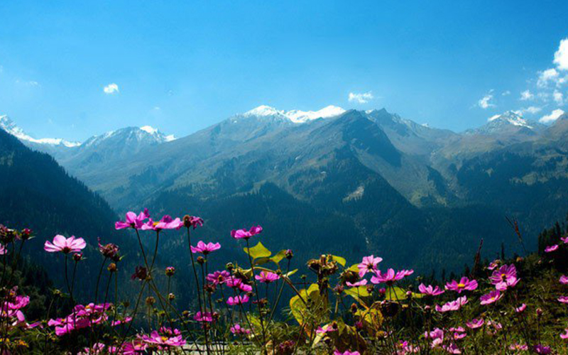 The panorama from Manali (Pic credit: Ohmyindia.com)
