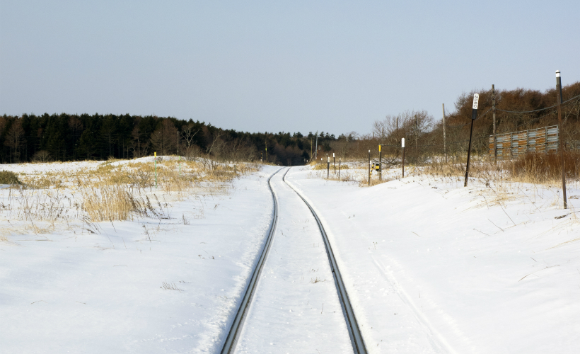 Hokkaido Snow Tour - Bettoga_railway