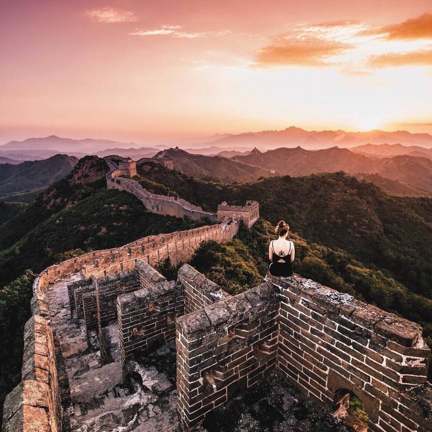 Badaling, Great Wall of China  (Photo credit: @jordhammond) 