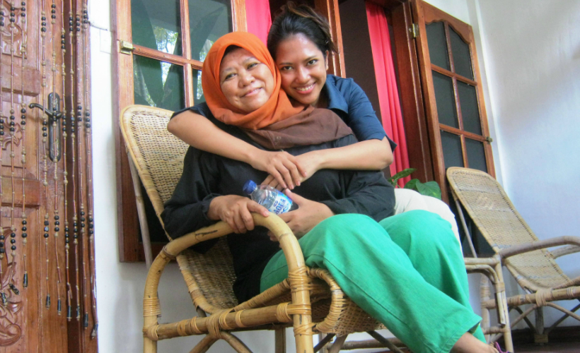 My_mom_and_me_in_Medan