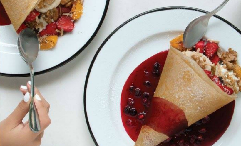 Another top spot for crepe lovers, Vanilla Brasserie 