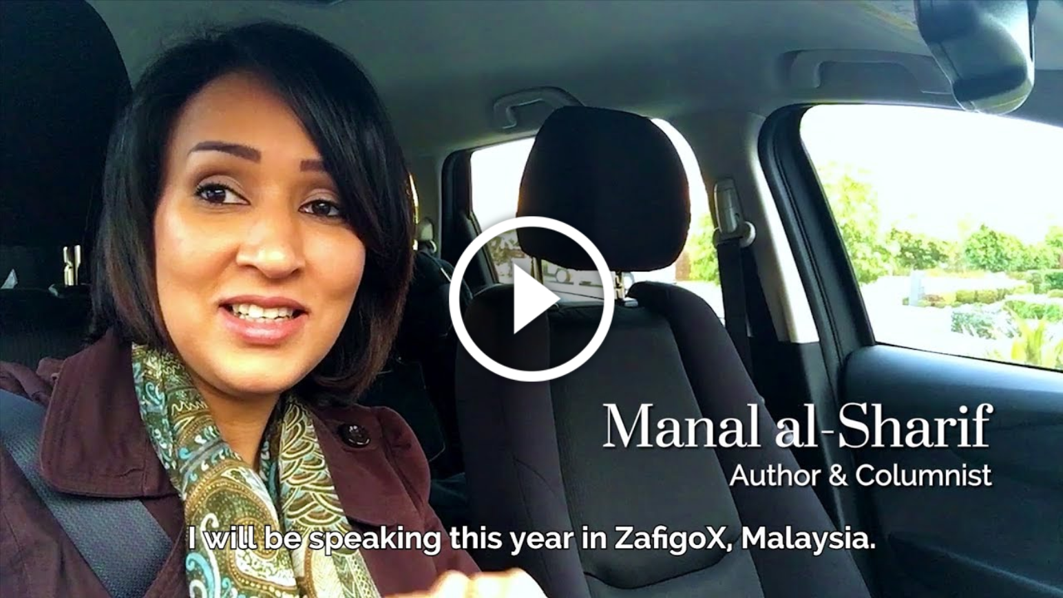 Meet ZafigoX Speaker, Author & Columnist, Manal al-Sharif [VIDEO]