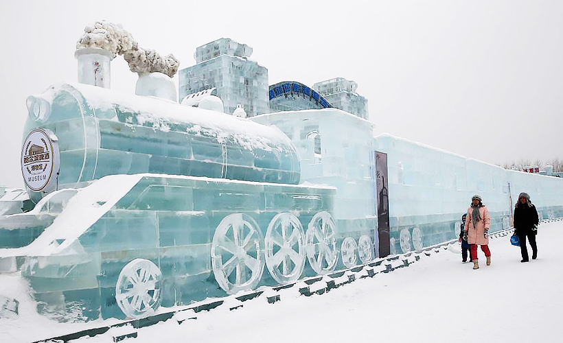 All aboard the world’s coldest steam train now! https://www.theodysseyonline.com/chinas-ice-snow-world-dream