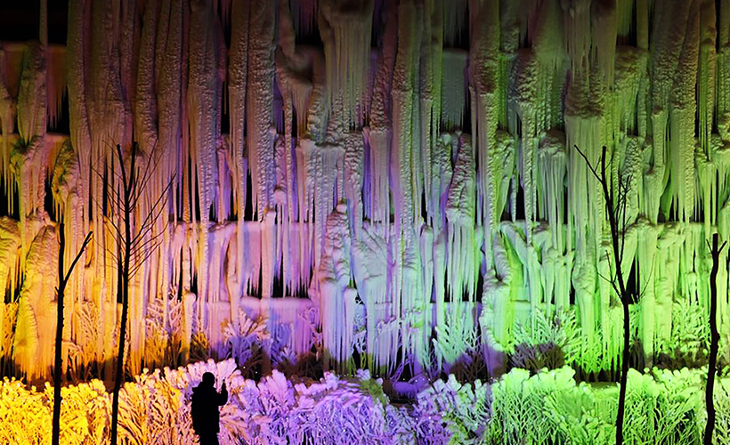 Stalactites melting or corals growing? The sculptures presented at the festival are a mix of the recognisable and the fantastical. Sometimes, the lines are blurred. https://www.knstrct.com/art-blog/18806 