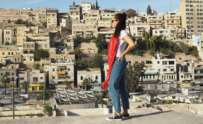 female-travel-Amman-city-Jordan