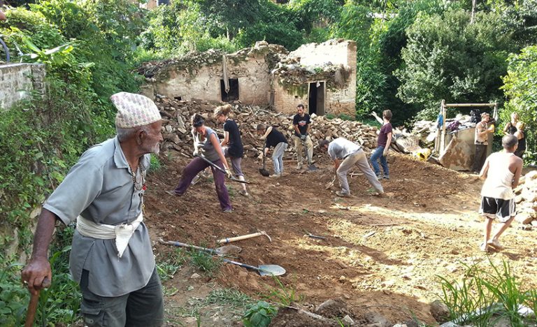 Clearing The Earth After A Quake