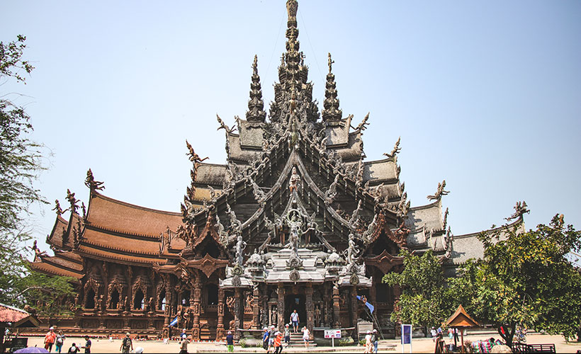 The Sanctuary Of Truth Pattaya Thailand Zafigo