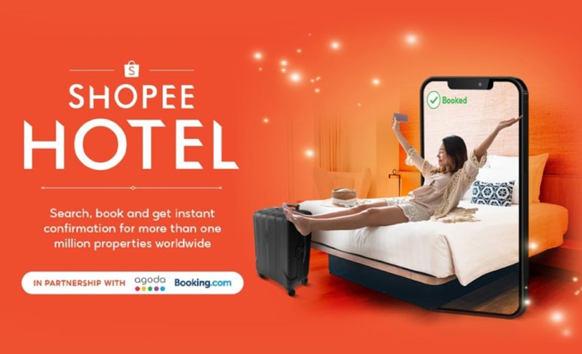 Singapore-based e-commerce platform Shopee moves into the hospitality scene by teaming up with global digital platforms Agoda and Booking.com to launch Shopee Hotel.