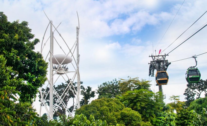 Hop aboard Singapore’s highest open-air panoramic ride at SkyHelix Sentosa