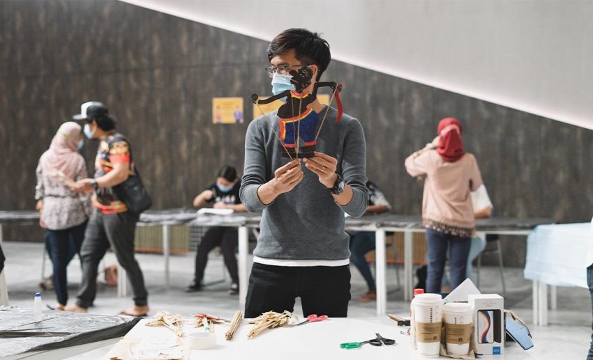 Fusion Wayang Kulit Puppet Making Workshop