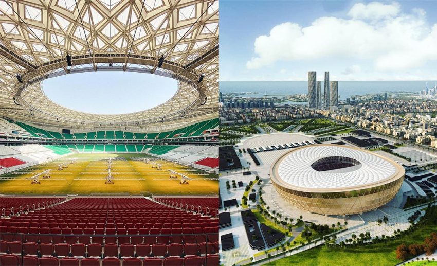 Take a peek at the three stadiums set to host the games of the 2022 FIFA World Cup in Qatar — the world’s biggest quadrennial international men's football championship.