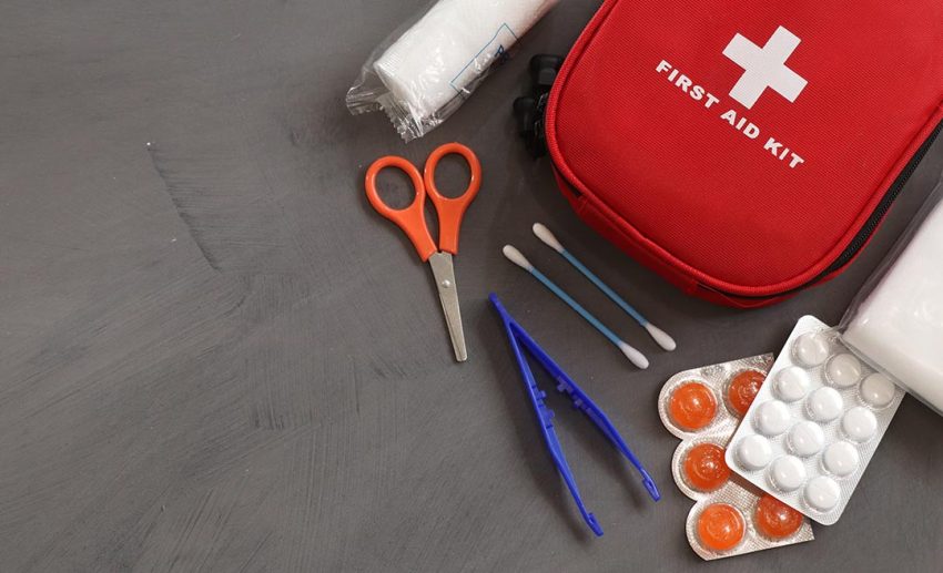Pack a travel first aid kit
