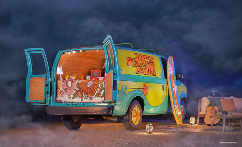 'Scooby-Doo' Mystery Machine Airbnb Night