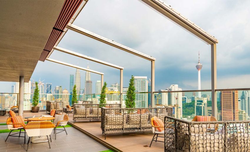 Hilton Garden Inn Kuala Lumpur: For a rooftop lounge with stunning skylines