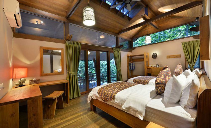 Sukau Rainforest Lodge - superior room
