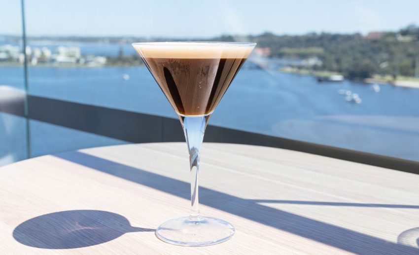 Non-Alcoholic Espresso Martini from DoubleTree by Hilton Perth Waterfront