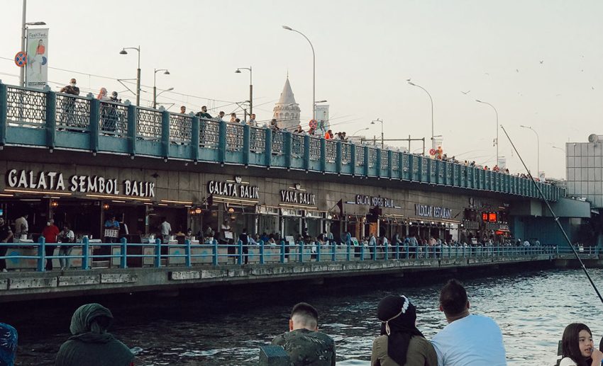 5. Eat balik ekmek under a bridge