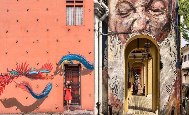 Best Must-See Street Art Spots In Penang