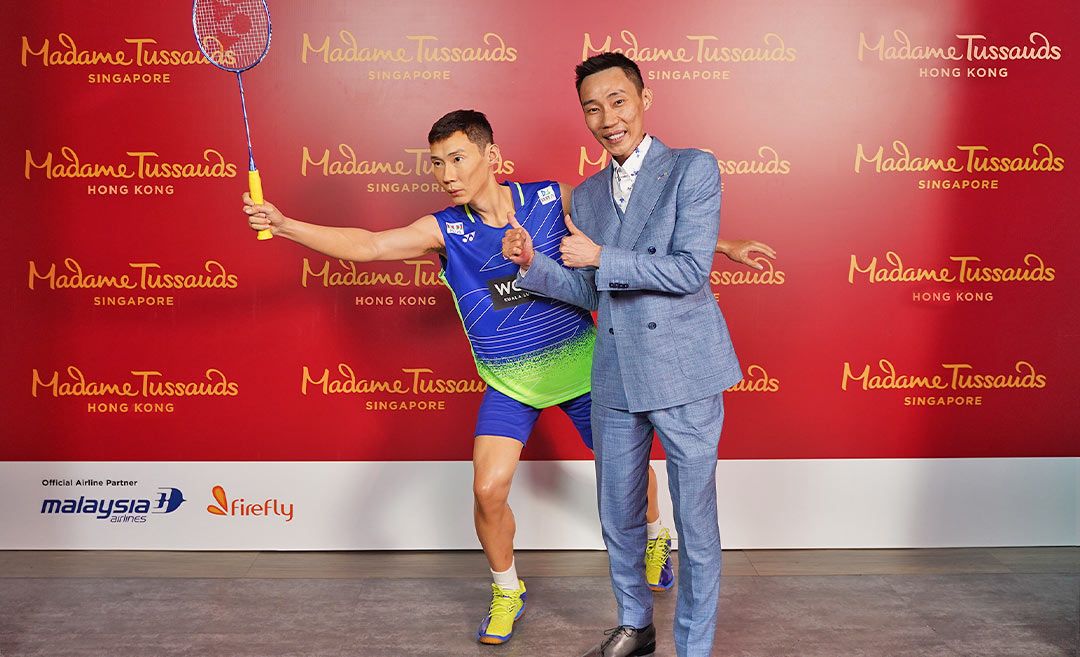 Madame Tussauds Singapore Unveils Wax Figure Of Badminton Champion Lee Chong Wei