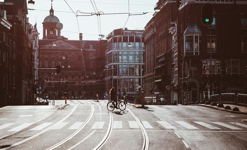 3. Be cautious on tram tracks