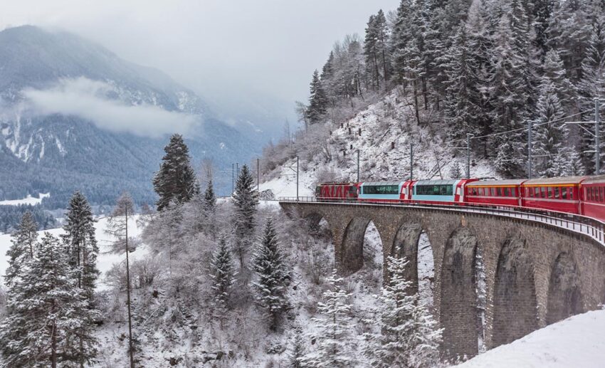 1. Glacier Express, Switzerland