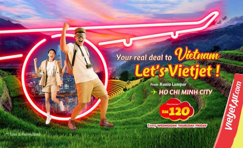 Live it up this summer with Vietjet’s discounted airfares