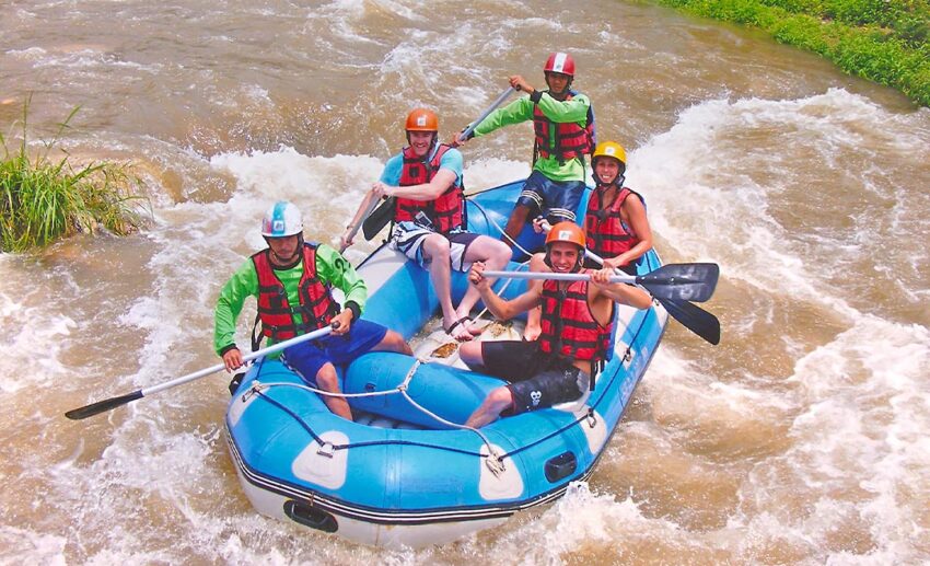 White water rafting down Asia’s rivers