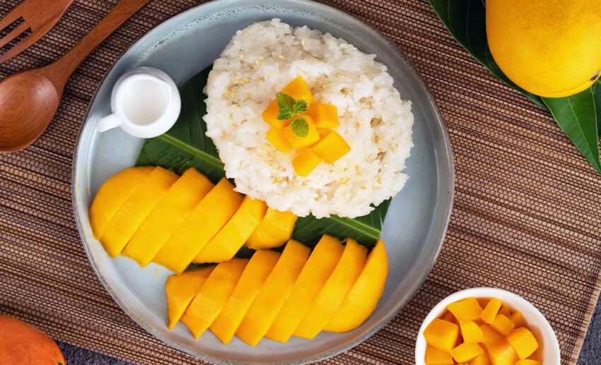 3. Mango sticky rice