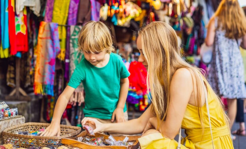 Shopping in Ubud, Bali