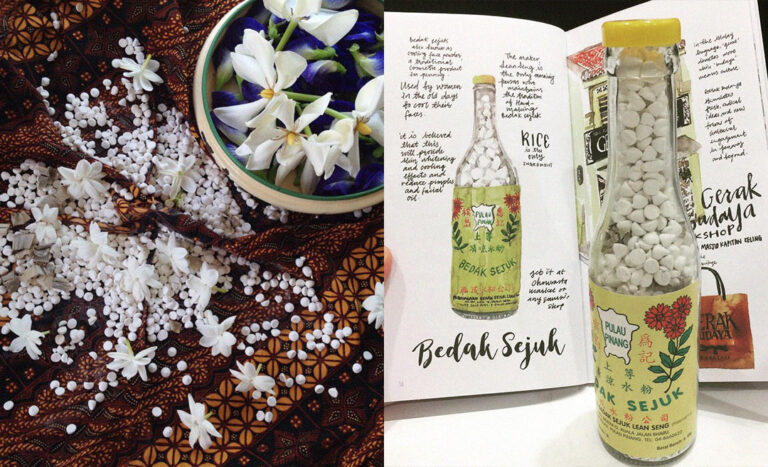 Bedak Sejuk, The Traditional Salve Used In Malaysia For Baby Smooth Skin