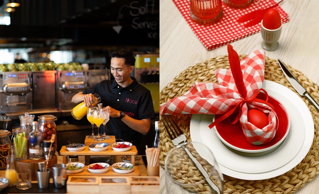 Hop On Over To Flock, W Kuala Lumpur For An Elevated Easter Sunday Brunch