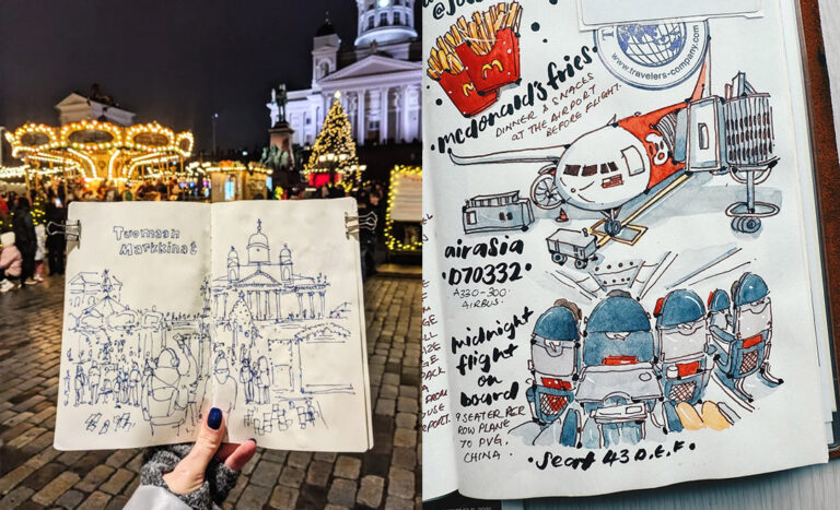 Have Sketchbook, Will Travel: A Beginner’s Guide To Urban Sketching